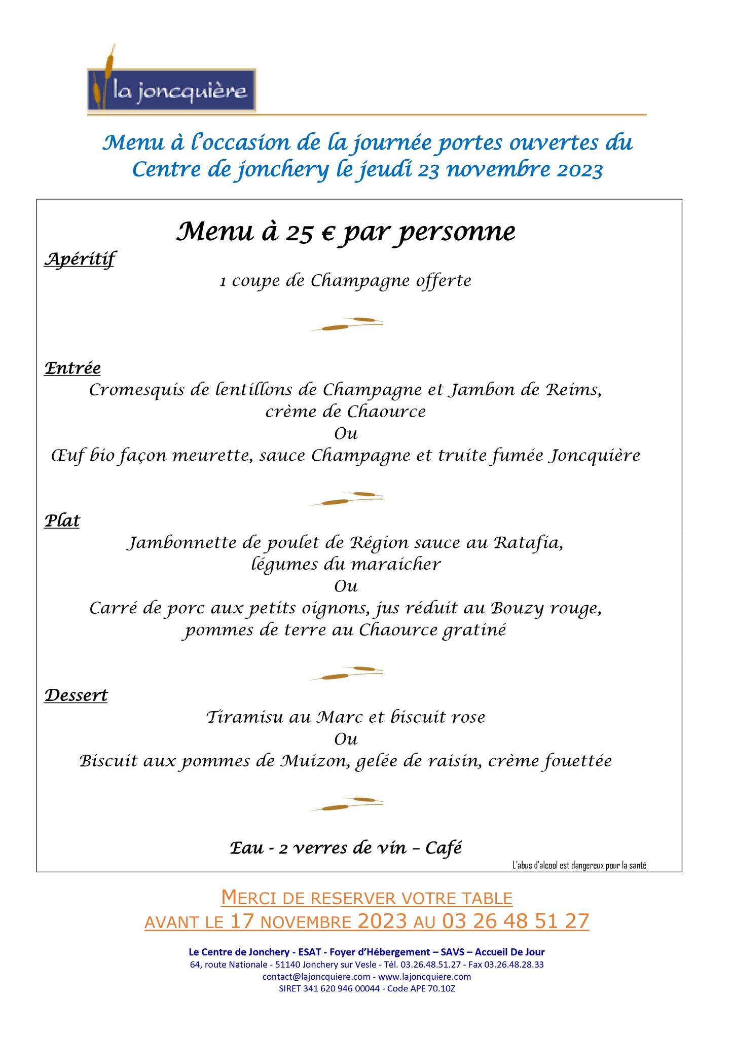 Restaurant Jonchery