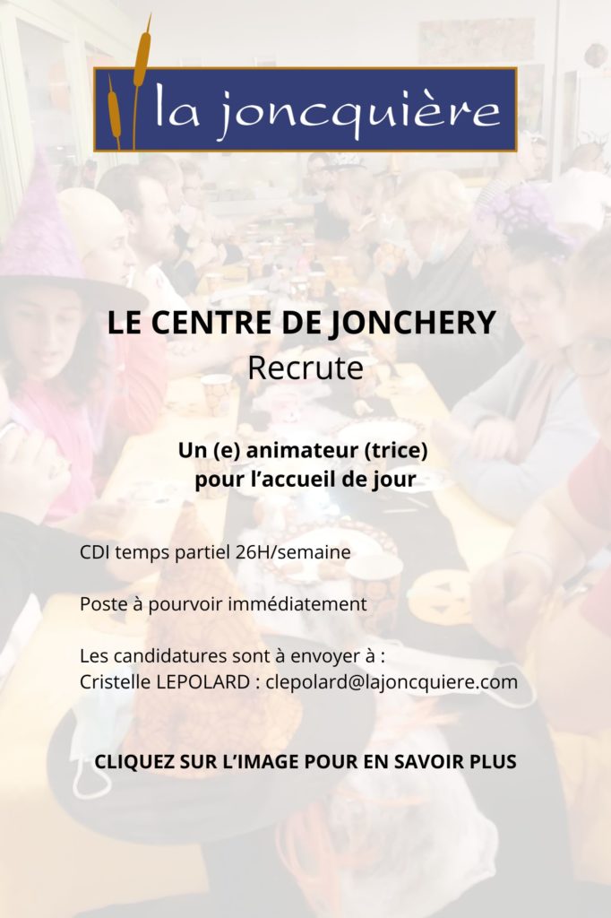 Offre d'emploi animateur accueil de jour