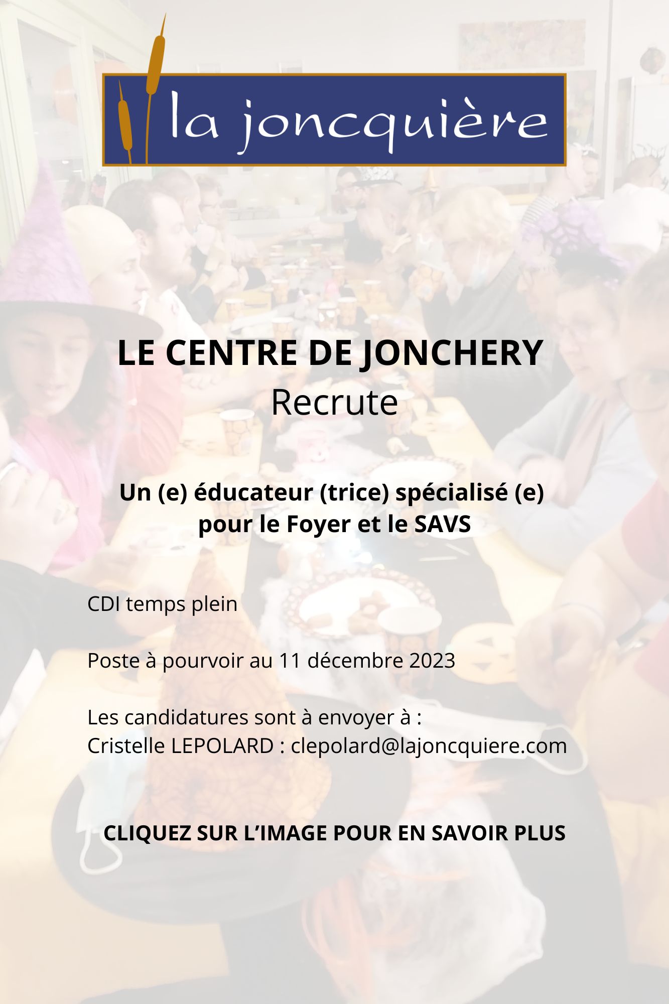 offre d'emploi éducateur spécialisé